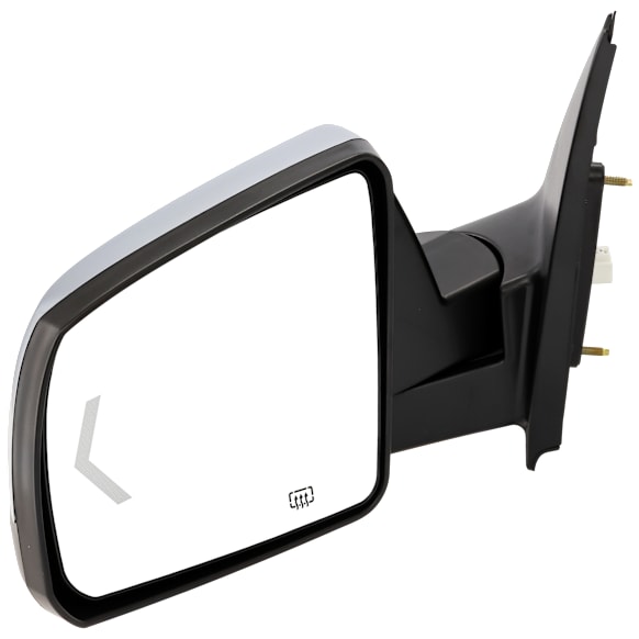 2008 Toyota Tundra Base - Driver Side Mirror, Power Adjust, Heated, Chrome, Power Folding, In-glass Signal Light, No Blind Spot Feature, With Memory, With Puddle Light, No Auto-Dimming