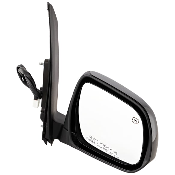 Passenger Side Mirror, Power Adjust, Heated, Manual Folding, Paintable, No Signal Light, No Memory, No Puddle Light, No Auto-Dimming, No Blind Spot Feature