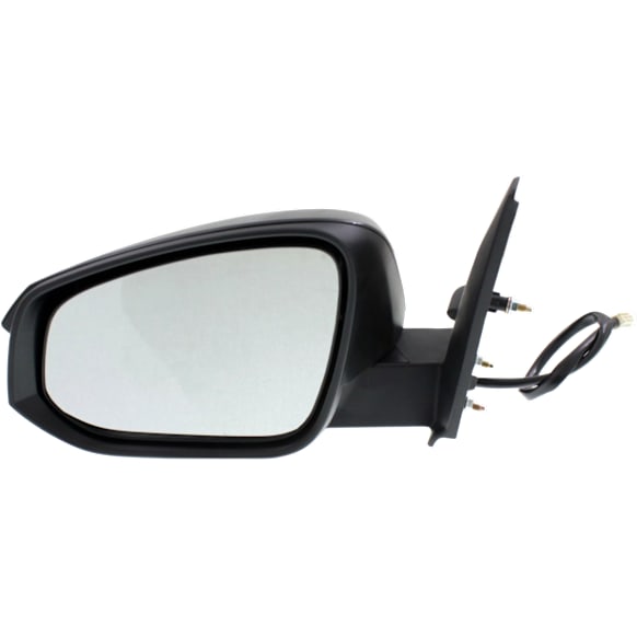 Driver Side Mirror, Power, Manual Folding, Heated, Paintable, No Signal Light, No Memory, No Puddle Light, No Auto-Dimming, No Blind Spot Feature