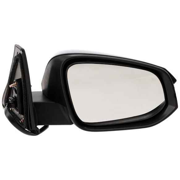 Passenger Side Mirror, Power, Manual Folding, Heated, Paintable, In-housing Signal Light, No Memory, With Puddle Light, No Auto-Dimming, No Blind Spot Feature