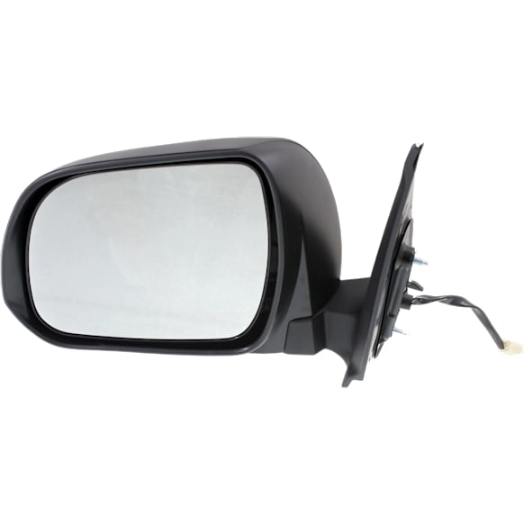 Driver Side Mirror, Power, Manual Folding, Non-Heated, Textured Black, No Signal Light, No Memory, No Puddle Light, No Auto-Dimming, No Blind Spot Feature