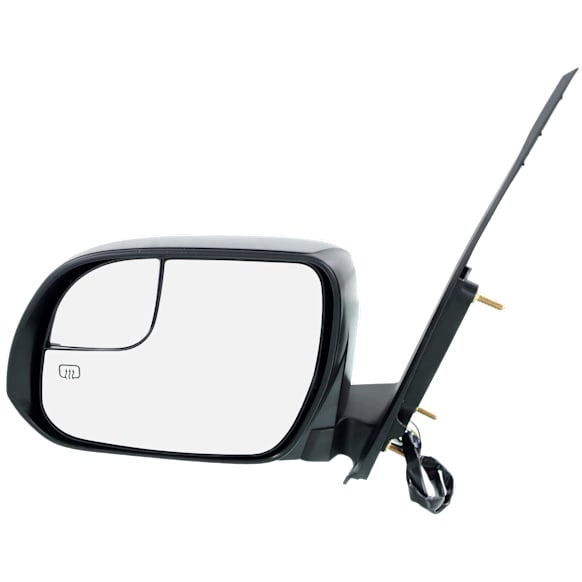 Driver Side Mirror, Power, Heated, Manual Folding, Paintable, No Signal Light, No Memory, No Puddle Light, with Blind Spot Glass, LE/SE Models, 6 Cyl., 3.5L Engine