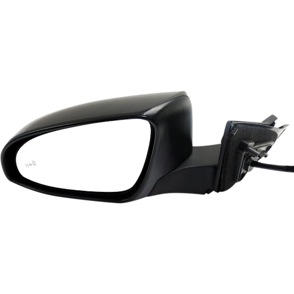 Driver Side Mirror, Power, Manual Folding, Heated, Paintable, No Signal Light, No Memory, No Puddle Light, No Auto-Dimming, With Blind Spot Detection in Glass