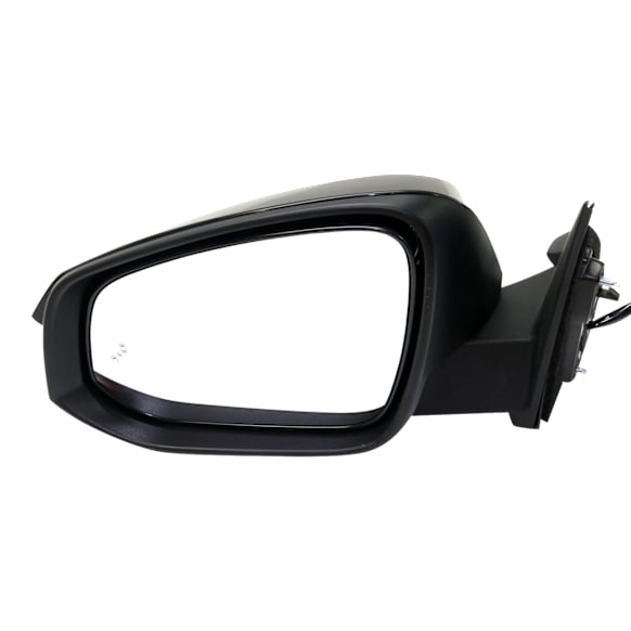 2019 Toyota Highlander - Driver Side Mirror, Power Adjust, Heated, Paintable, Manual Folding, In-housing Signal Light, With Blind Spot Detection in Glass, No Memory, No Puddle Light, No Auto-Dimming