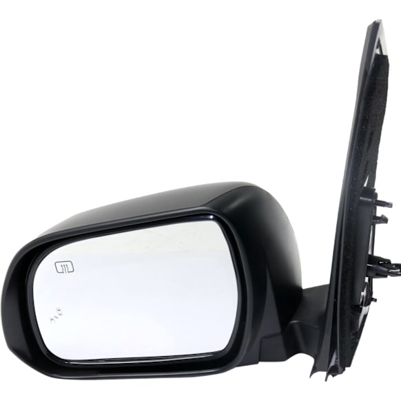 2015 Toyota Sienna LE - Driver Side Mirror, Power Adjust, Heated, Paintable, Power Folding, In-housing Signal Light, With Blind Spot Detection in Glass, With Memory, No Puddle Light, No Auto-Dimming