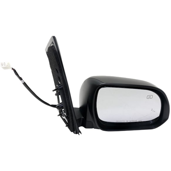 2014 Toyota Sienna LE - Passenger Side Mirror, Power Adjust, Heated, Paintable, Manual Folding, No Signal Light, With Blind Spot Detection in Glass, No Memory, No Puddle Light, No Auto-Dimming, Mini Passenger Van