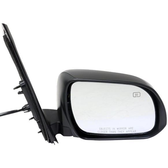 Passenger Side Mirror, Power Adjust, Heated, Manual Folding, Paintable, No Signal Light, Without Memory, With Puddle Light, No Auto-Dimming, No Blind Spot Feature