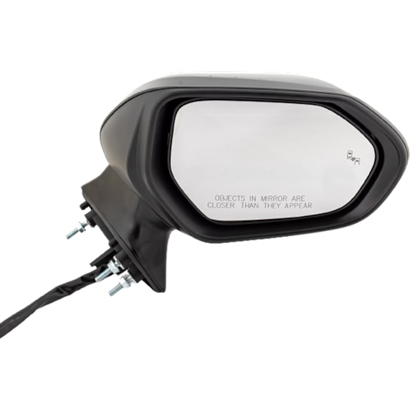 2019-2022 Toyota Avalon - Passenger Side Mirror, Power, Manual Folding, Heated, Paintable, In-housing Signal Light, With memory, No Puddle Light, No Auto-Dimming, With Blind Spot Detection in Glass