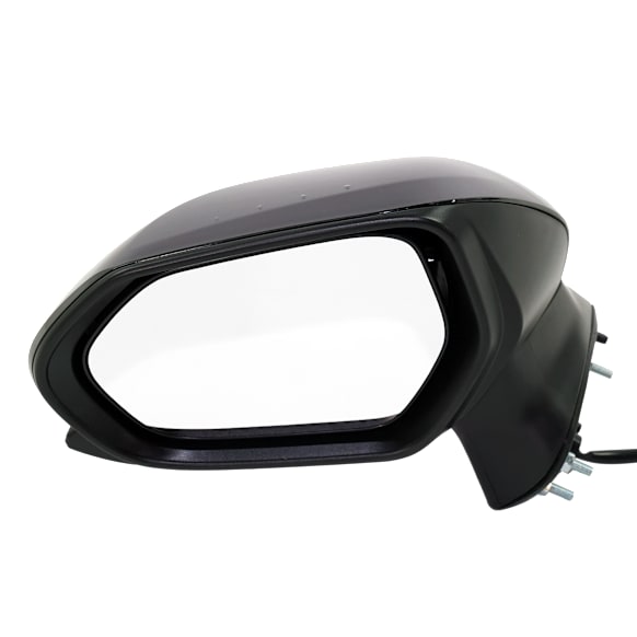 2019 Toyota Camry L - Driver Side Mirror, For Models With Murakami Brand, Power Adjust, Non-Heated, Paintable, Manual Folding, No Signal Light, No Blind Spot Feature, No Memory, No Puddle Light, No Auto-Dimming