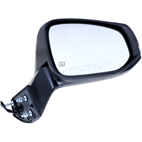2020-2023 Toyota Highlander - Passenger Side Mirror, Power, Manual Folding, Heated, Paintable, In-Housing Signal Light, No Memory, No Puddle Light, No Auto-Dimming, No Blind Spot Feature