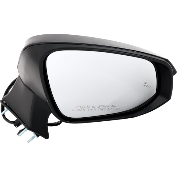 2021-2024 Toyota Venza - Passenger Side Mirror, Power, Power Folding, Heated, Paintable, In-housing Signal Light, No Memory, With Puddle Light, No Auto-Dimming, With Blind Spot Detection in Glass, 2.5L Engine