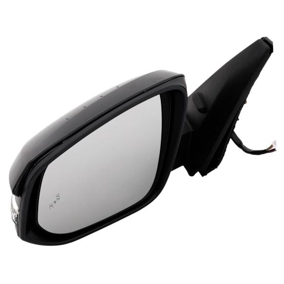 2022-2024 Toyota 4Runner - Driver Side Mirror, Power Adjust, Heated, Manual Folding, Paintable, In-housing Signal Light, No Memory, With Puddle Light, No Auto-Dimming, With Blind Spot Detection in Glass