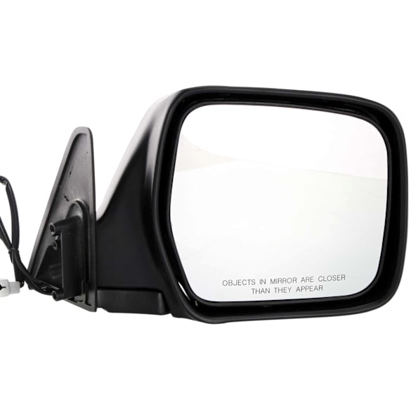 Passenger Side Mirror, Power, Manual Folding, Non-Heated, Paintable, No Signal Light, No Memory, No Puddle Light, No Auto-Dimming, No Blind Spot Feature, Base Model