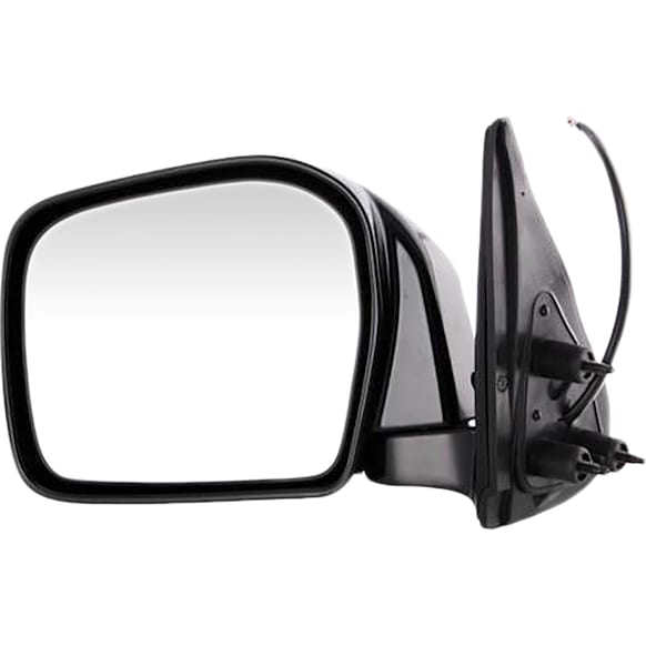 2004 Toyota Tacoma - Driver Side Mirror, Power Adjust, Non-Heated, Paintable, Manual Folding, No Signal Light, No Blind Spot Feature, No Memory, No Puddle Light, No Auto-Dimming