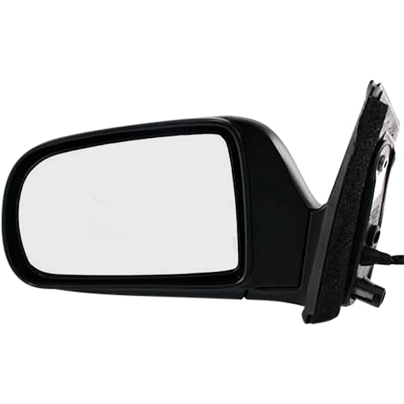 Driver Side Mirror, Power Adjust, Non-Heated, Manual Folding, Paintable, No Signal Light, No Memory, No Puddle Light, No Auto-Dimming, No Blind Spot Feature