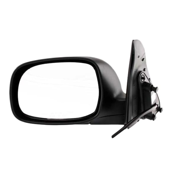 2007 Toyota Sequoia - Driver Side Mirror, Power Adjust, Non-Heated, Paintable, Manual Folding, No Signal Light, No Blind Spot Feature, No Memory, No Puddle Light, No Auto-Dimming