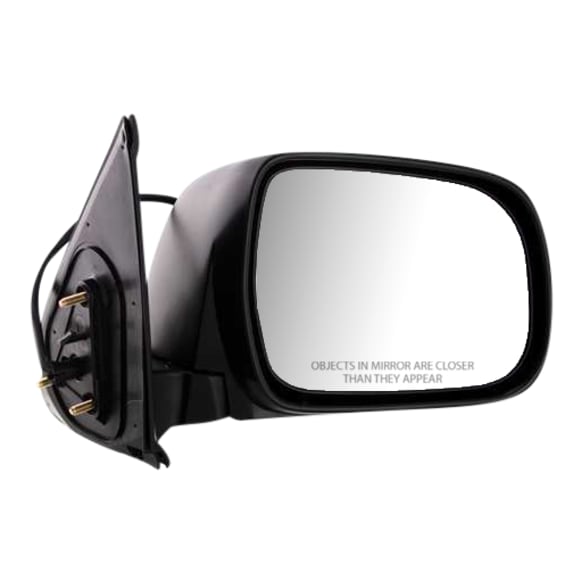Passenger Side Mirror, Power, Manual Folding, Non-Heated, Textured Black, No Signal Light, No Memory, No Puddle Light, No Auto-Dimming, No Blind Spot Feature