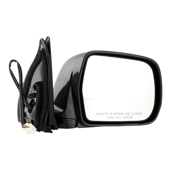 2001 Toyota Highlander - Passenger Side Mirror, Power Adjust, Heated, Paintable, Manual Folding, No Signal Light, No Blind Spot Feature, No Memory, No Puddle Light, No Auto-Dimming