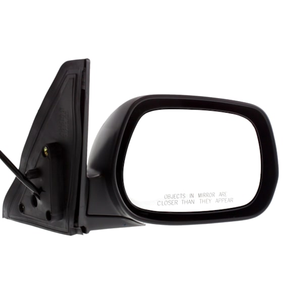 Passenger Side Mirror, Power, Manual Folding, Heated, Paintable, No Signal Light, No Memory, No Puddle Light, No Auto-Dimming, No Blind Spot Feature