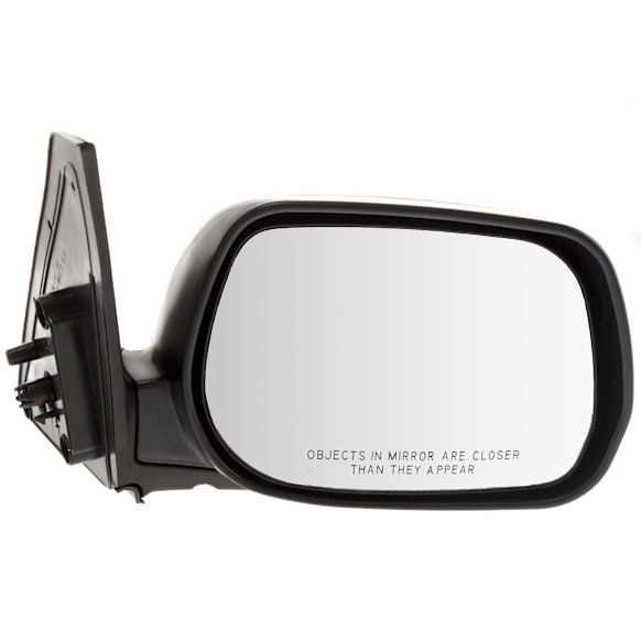 Passenger Side Mirror, Manual Adjust, Manual Folding, Non-Heated, Paintable, No Signal Light, No Memory, No Puddle Light, No Auto-Dimming, No Blind Spot Feature