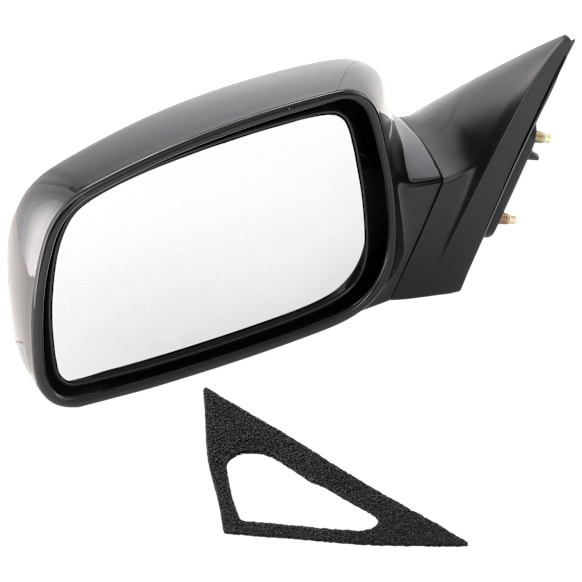 Driver Side Mirror, Power, Non-Folding, Heated, Paintable, No Signal Light, No Memory, No Puddle Light, No Auto-Dimming, No Blind Spot Feature, Japan Built Vehicle