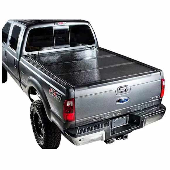 FX21002 Flex Series Hard Folding Tonneau Cover, Aluminum Fits Approx. 5 ft. 6 in. Bed