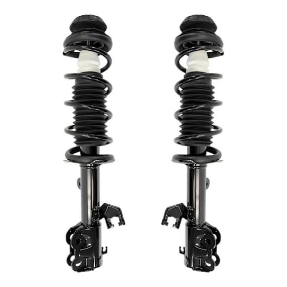 2018 Nissan Versa - Front, Driver and Passenger Side Fully Loaded Strut, Pre-assembled Complete Strut Assembly Set