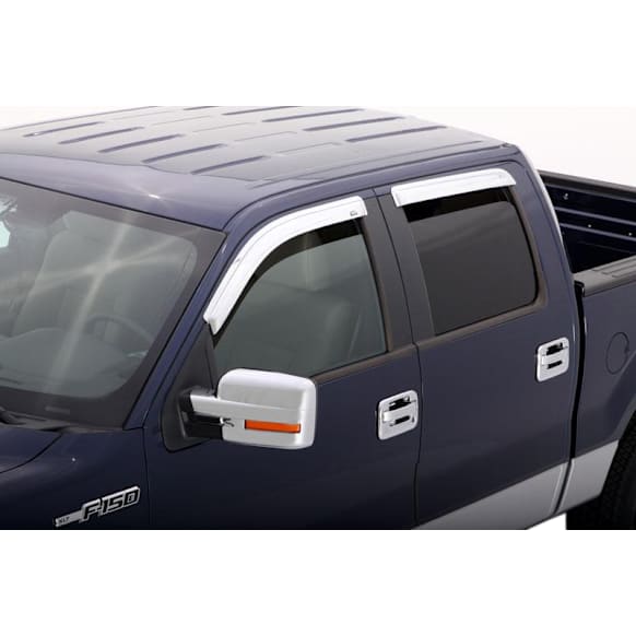 684531 Window Visor, Chrome