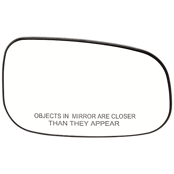 2007 Volvo S60 - Mirror Glass Passenger Side, Heated, Without Blind Spot Feature, Without Turn Signal Light