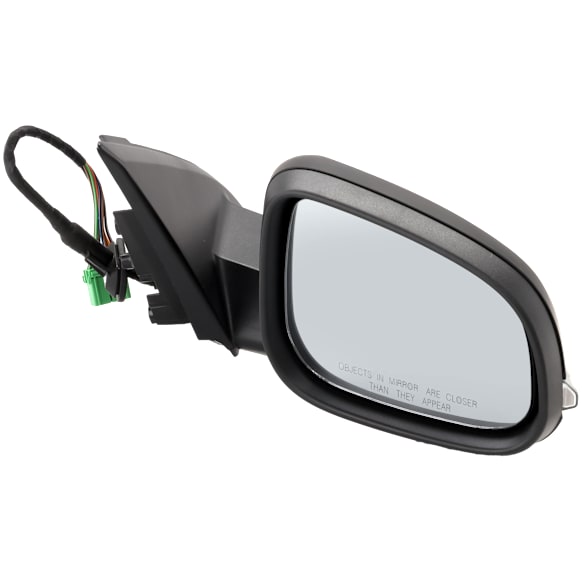 Passenger Side Mirror, Power, Manual Folding, Heated, Paintable, In-housing Signal Light, With memory, With Puddle Light, No Auto-Dimming, No Blind Spot Feature