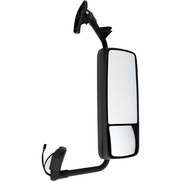 Passenger Side Mirror, Upper - Power Adjust, Lower - Manual Adjust, Heated, Manual Folding, Paintable, No Signal Light, No Memory, No Puddle Light, No Auto-Dimming, No Blind Spot Feature