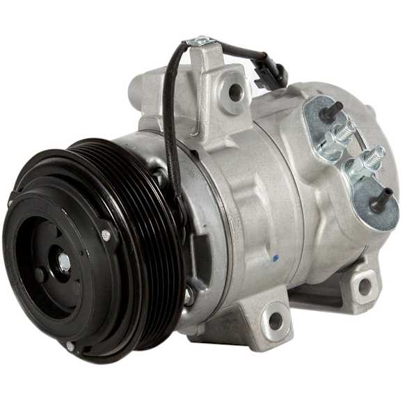 2011 Ford Transit Connect - A/C Compressor, With Clutch, 6-Groove Pulley, 4 Cyl 2.0L, Valeo A/C Compressor