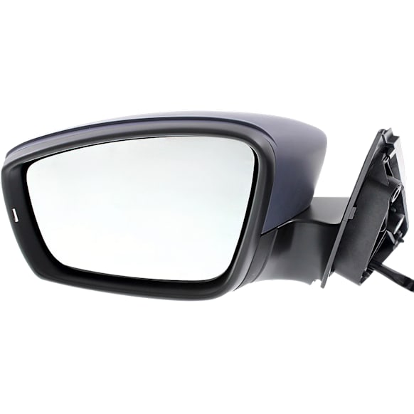 Driver Side Mirror, Power, Manual Folding, Heated, Paintable, In-housing Signal Light, No Memory, No Puddle Light, No Auto-Dimming, No Blind Spot Feature