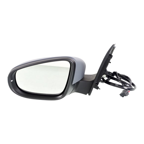 Driver Side Mirror, Power, Power Folding, Heated, Paintable, In-housing Signal Light, No Memory, With Puddle Light, No Auto-Dimming, No Blind Spot Feature