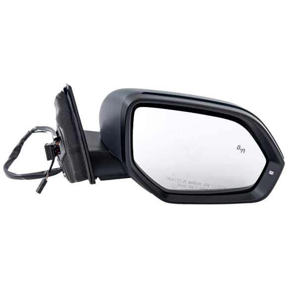2023 Volkswagen Atlas - Passenger Side Mirror, Power Adjust, Heated, Paintable, Manual Folding, In-housing Signal Light, With Blind Spot Detection in Glass, With Memory, No Puddle Light, No Auto-Dimming