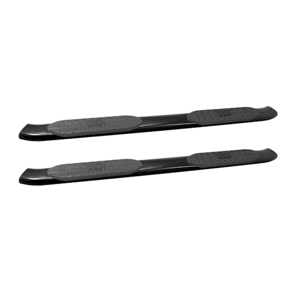 21-53255 Pro Traxx 5 Series Nerf Bars Powdercoated Black, Cab Length - Set of 2