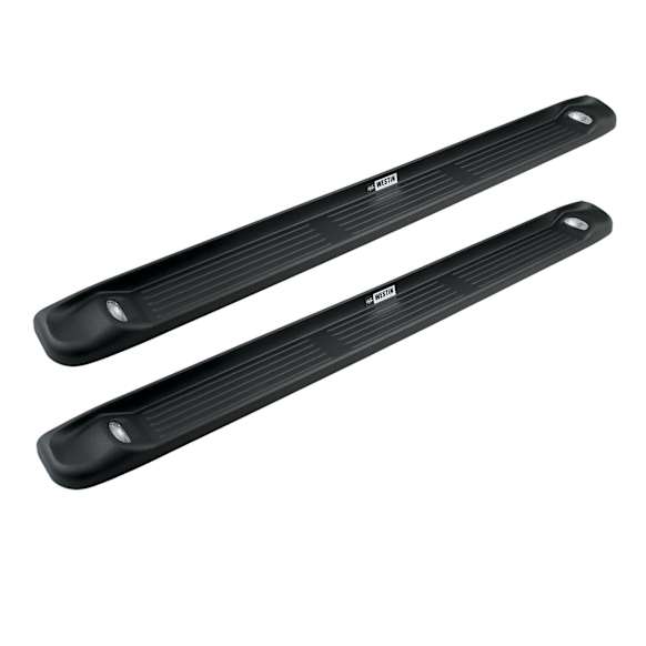 27-0005 Running Boards, Powdercoated Black, Aluminum, 72 in. Length, Mounting Kit Required, Crew Cab Pickup/Extended Cab Pickup/Standard Cab Pickup/Sport Utility, Molded Series