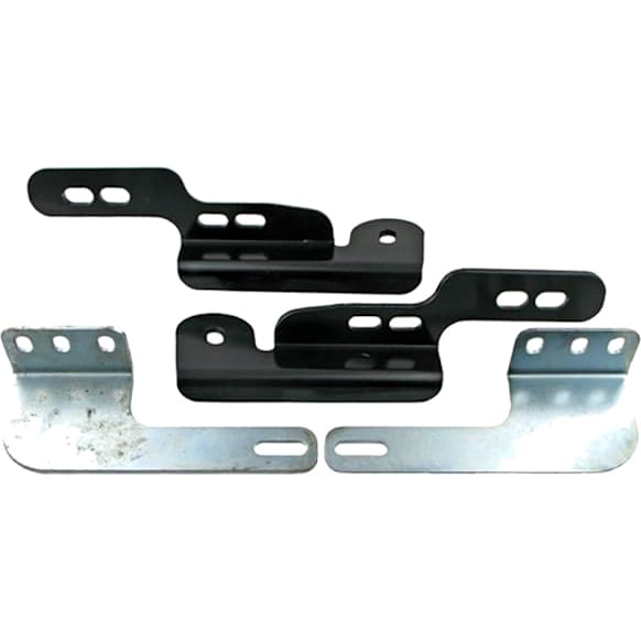 30-1055 Light Bar Mounting Kit - Powdercoated Black, Direct Fit, Kit