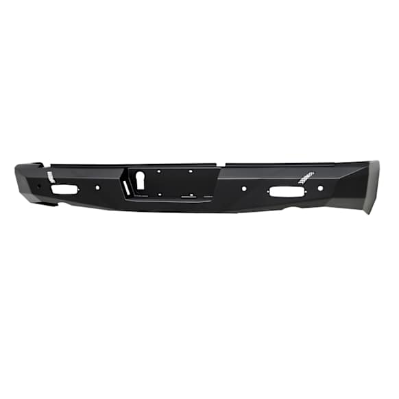 58-421025 Pro-Series Rear Powdercoated Textured Black Bumper