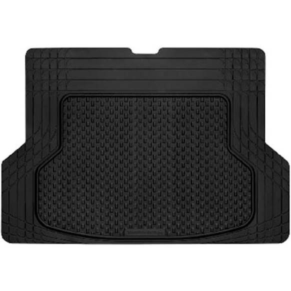 11AVMCB Cargo Mat, Flat Cargo Mat, Black, Made of Rubber, All-Vehicle Trim-to-Fit Series