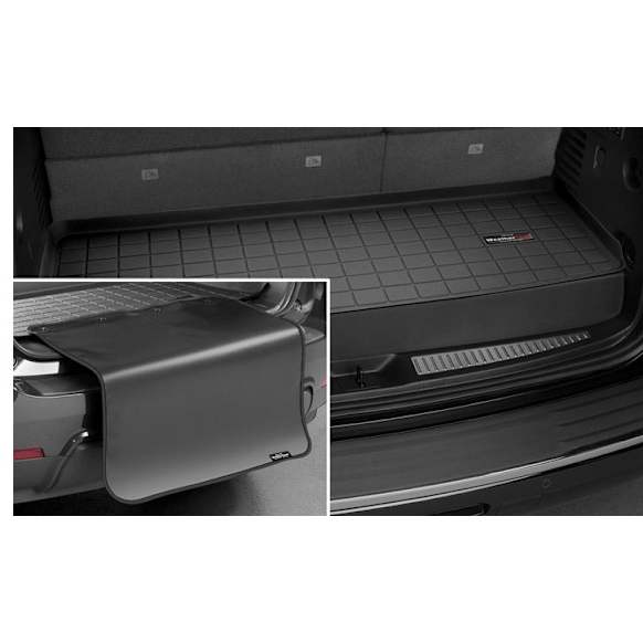 2021 Volvo XC90 - Cargo Mat, Molded Cargo Liner, Black, Made of Rubber