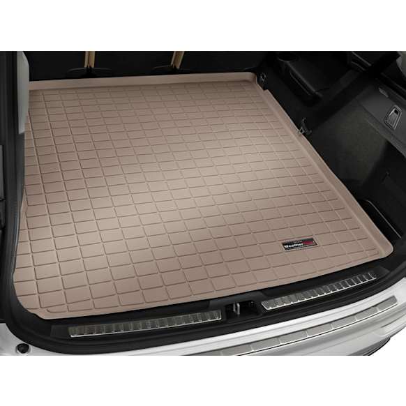 2021 Volvo XC90 - Cargo Mat, Molded Cargo Liner, Behind 2nd Row, Tan, Made of Thermoplastic