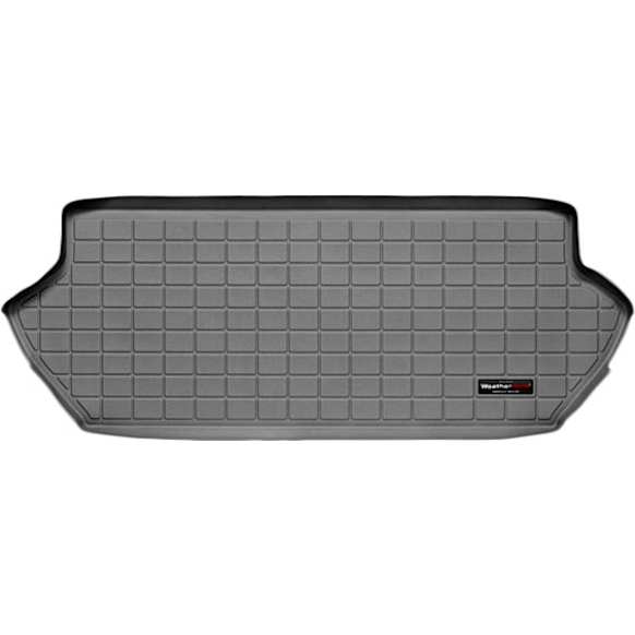 2012 Volvo XC90 - Cargo Mat, Molded Cargo Liner, Behind Third Row Seating, Gray, Made of Thermoplastic