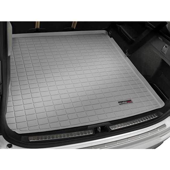 2021 Volvo XC90 - Cargo Mat, Molded Cargo Liner, Behind 2nd Row, Gray, Made of Thermoplastic