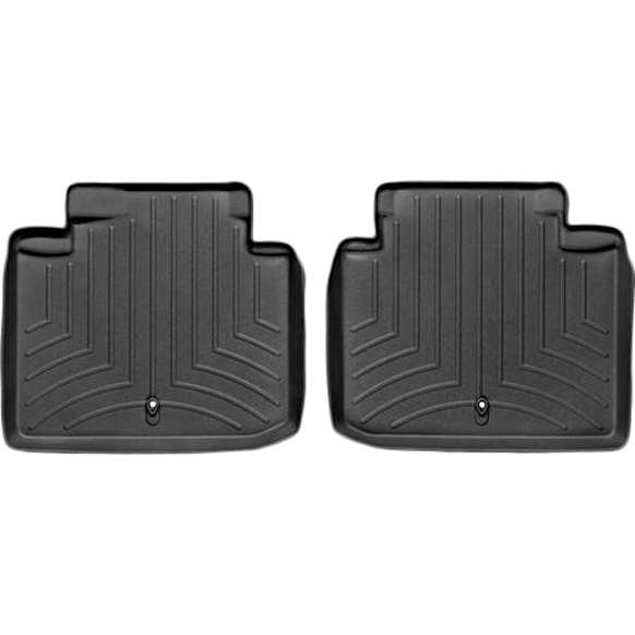 442052 Second Row FloorLiner Series Molded Floor Liner, Black Made of Rubberized Thermoplastic Polyolefins