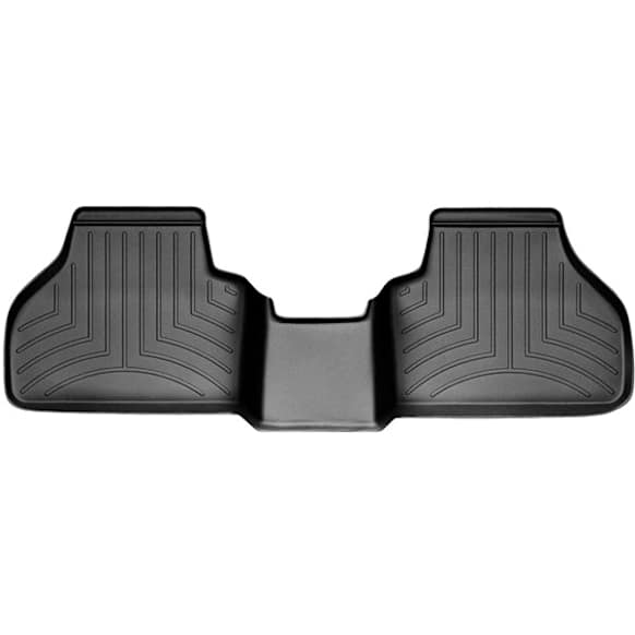 2012 BMW X3 - Second Row Molded Floor Liner, Sport Utility, Black, Made of Rubberized Thermoplastic Polyolefins, FloorLiner Series