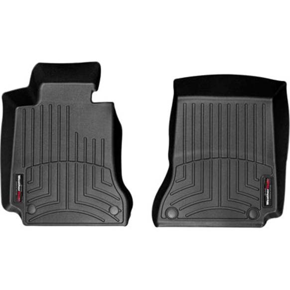 444701 Front Row FloorLiner Series Molded Floor Liner, Black Made of Rubberized Thermoplastic Polyolefins