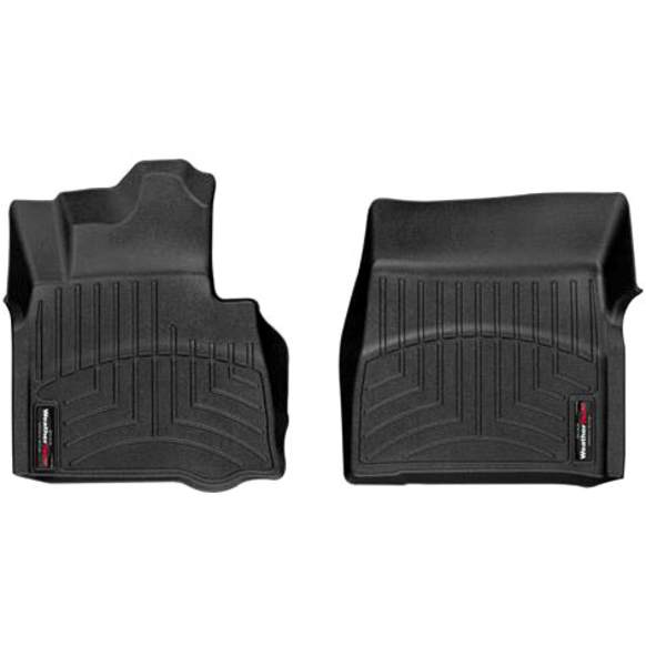 2014 Mercedes Benz G63 AMG - Front Row Molded Floor Liner, Black, Made of Rubberized Thermoplastic Polyolefins, FloorLiner Series
