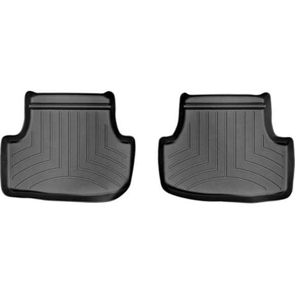 2018 Audi A3 Sportback e-tron - Rear Molded Floor Liner, Hatchback, Black, Made of Rubberized Thermoplastic Polyolefins, FloorLiner Series
