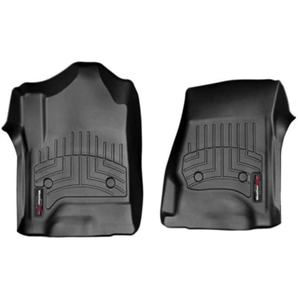 446071 Front Row FloorLiner Series Molded Floor Liner, Black Made of Rubberized Thermoplastic Polyolefins